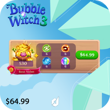 گلد بازی Bubble Witch 3 Saga