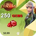 خرید جم 1 دلاری بازی Call of Dragons