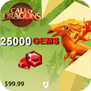 خرید جم 100 دلاری بازی Call of Dragons