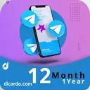 تلگرام پرمیوم 12 ماهه