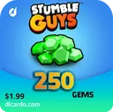 250 جم Stumble Guys 