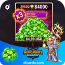 28000 جم Hero Wars