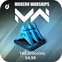 140 ( Artcoins ) بازی MW