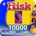 10,000 جم بازی Risk