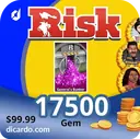 17,500 جم بازی Risk