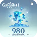 980 کریستال Genshin Impact