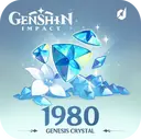 1980 کریستال Genshin Impact
