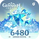 6480 کریستال  Genshin Impact