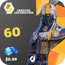 60 الماس بازی Creative Destruction