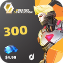300 الماس بازی Creative Destruction