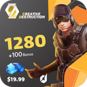 1280 الماس بازی Creative Destruction