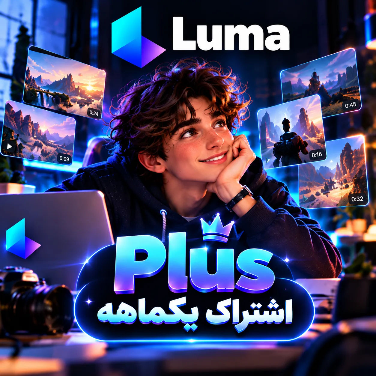 اکانت هوش مصنوعی Luma 
