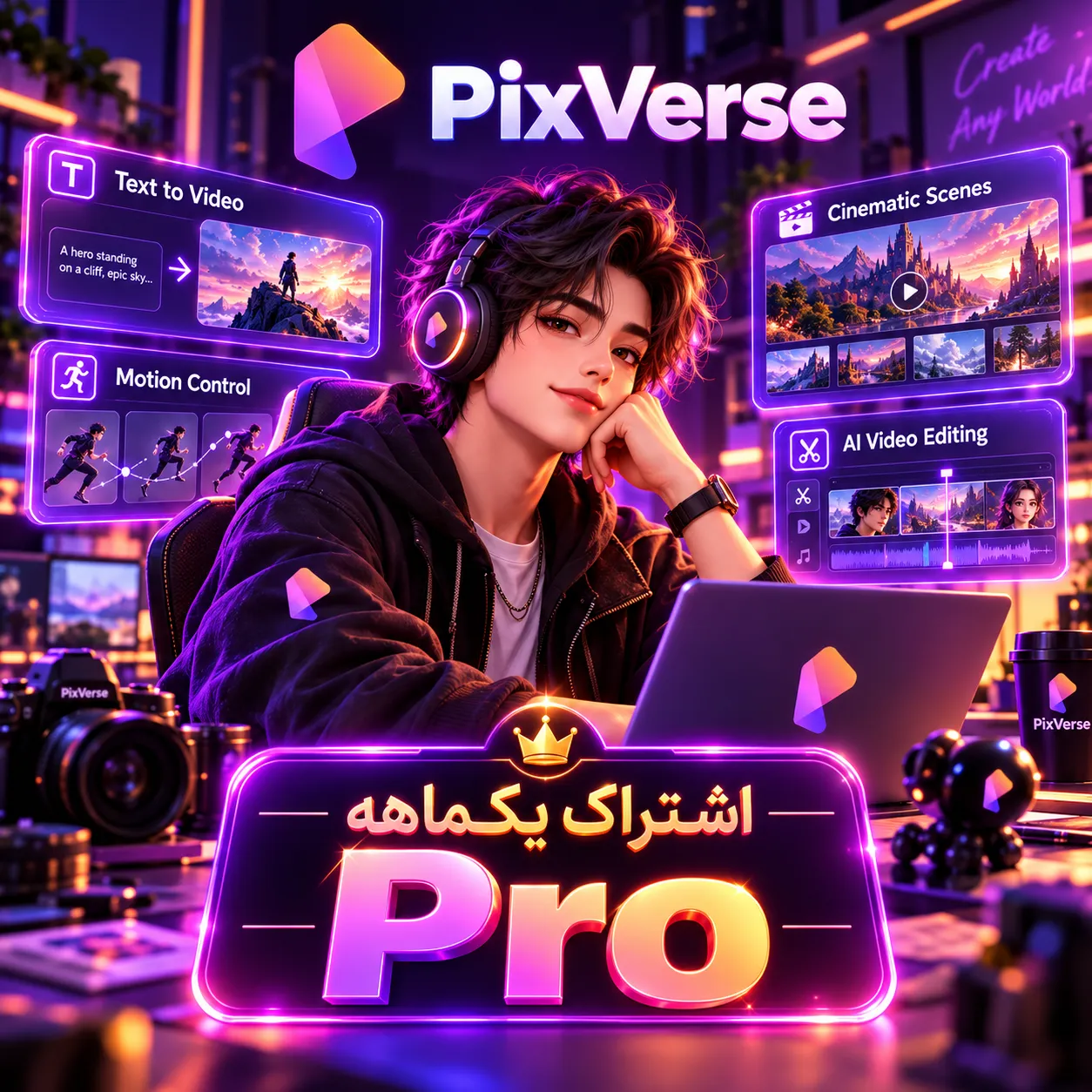 یکماهه Pro