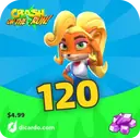120 الماس بازی Crash Bandicoot