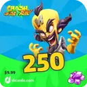 250 الماس بازی Crash Bandicoot