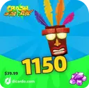 1150 الماس بازی Crash Bandicoot