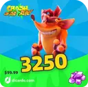 3250 الماس بازی Crash Bandicoot