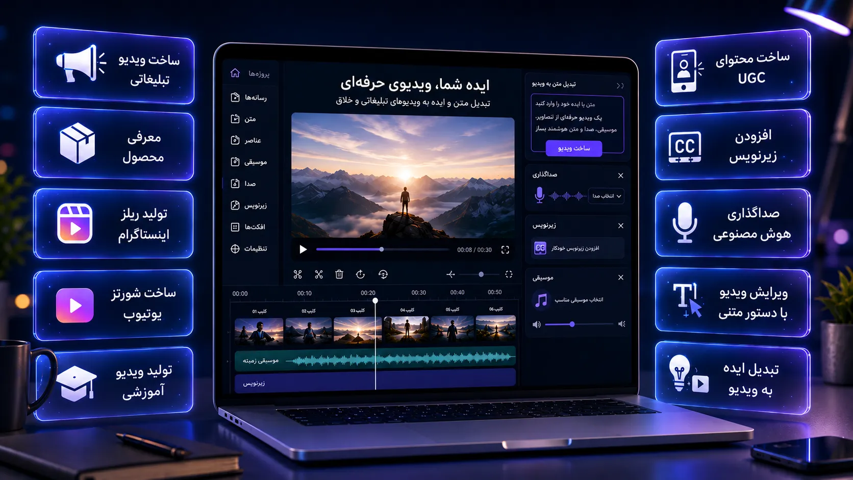InVideo AI؛ ساخت ویدیو حرفه‌ای با هوش مصنوعی، فقط با یک ایده