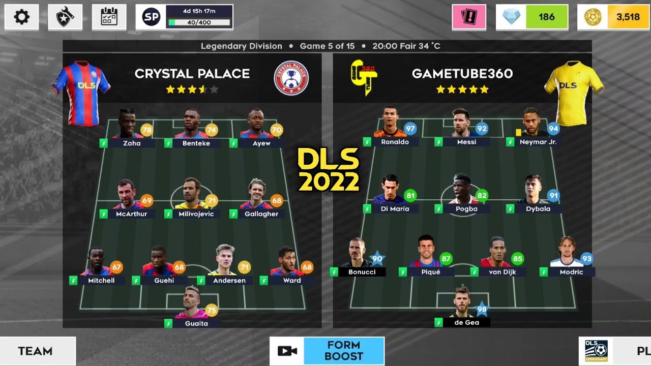 خرید الماس Dream League Soccer 2022
