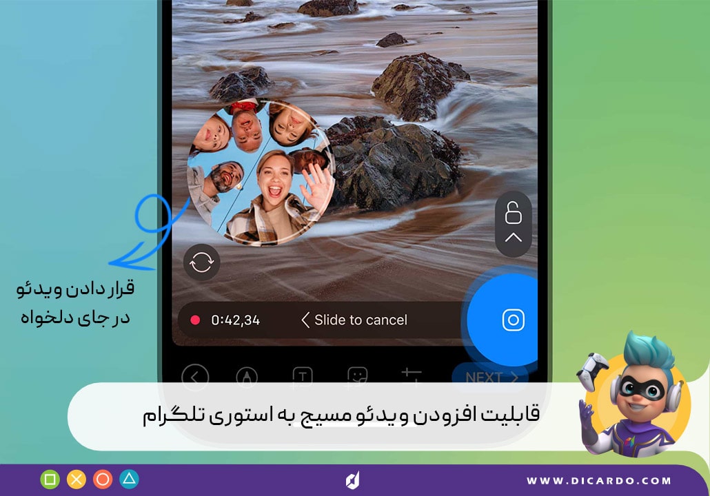 قابلیت جدید تلگرام پرمیوم