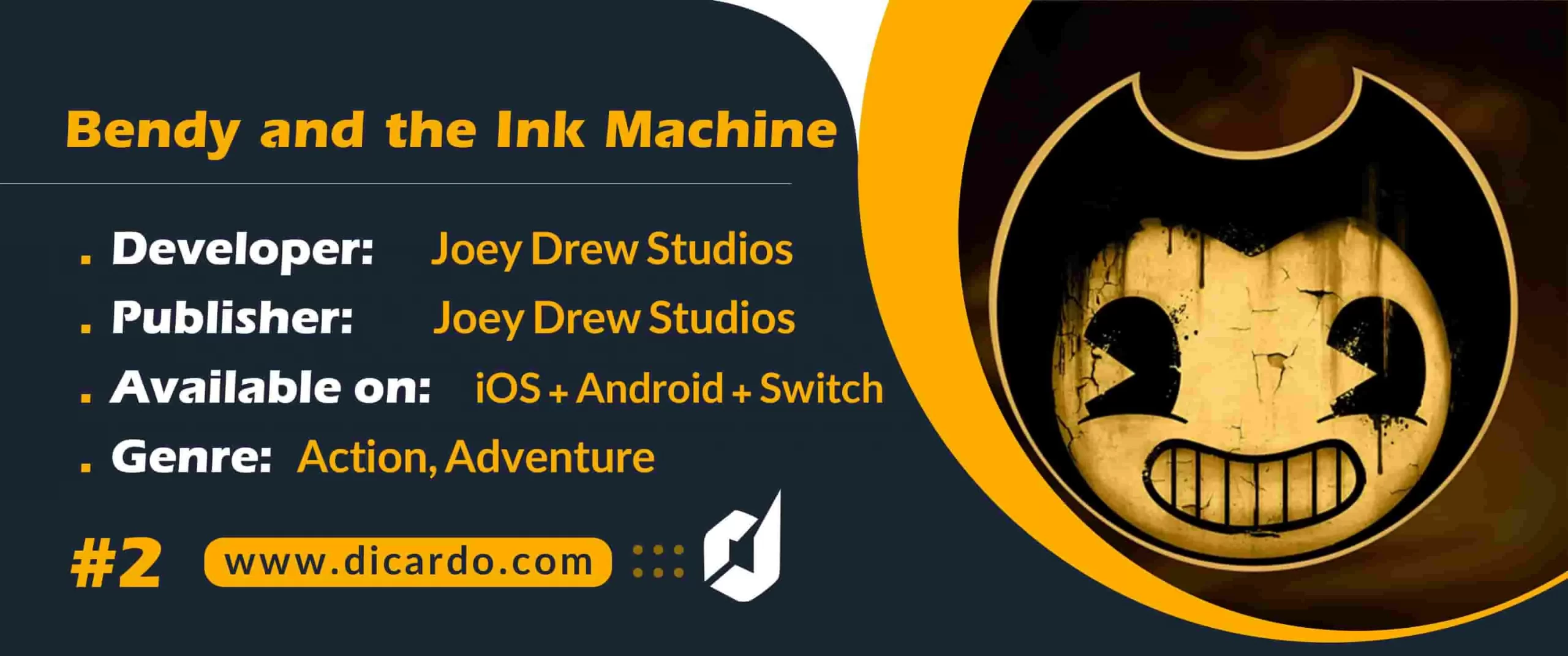 بندی اند د اینک ماشین Bendy and the Ink Machine