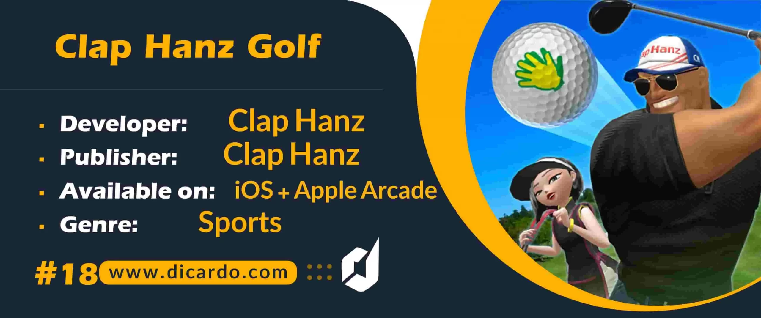 #18 کلپ هانز گلف Clap Hanz Golf