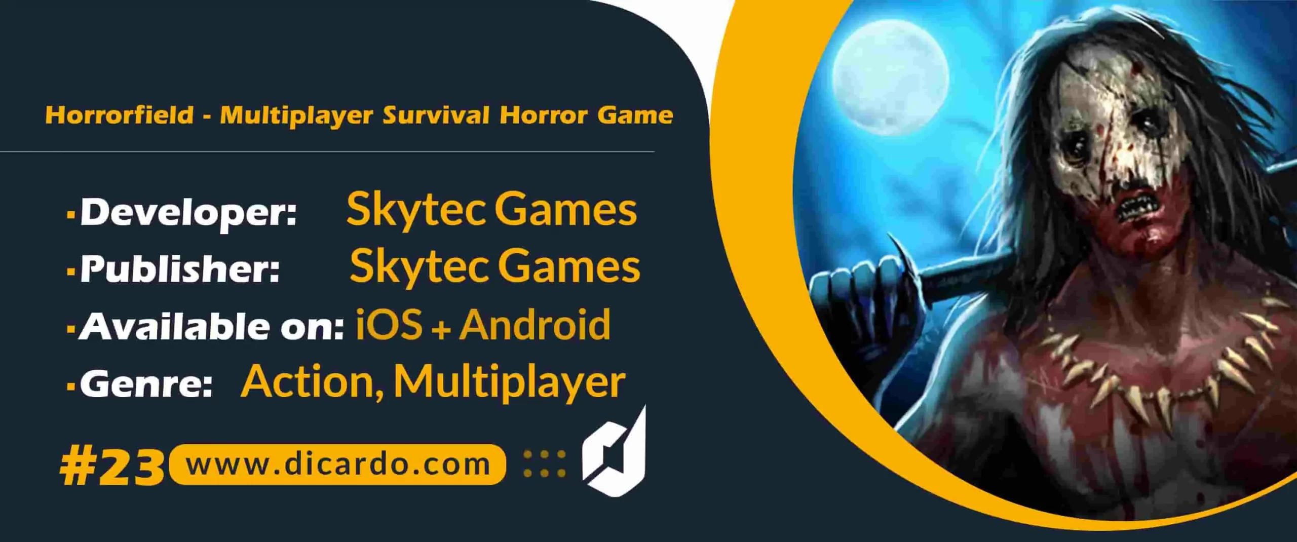  هوروفیلد مولتی پلیر سورویوال هارور گیم Horrorfield – Multiplayer Survival Horror Game