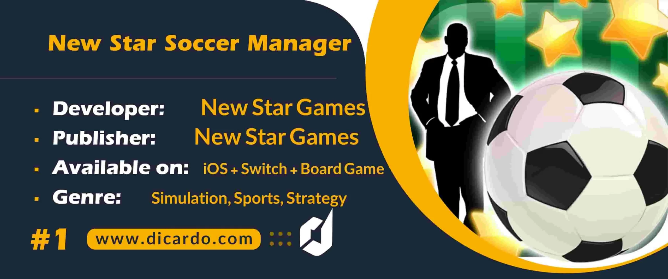#1 نیواستار ساکر منیجر New Star Soccer Manager
