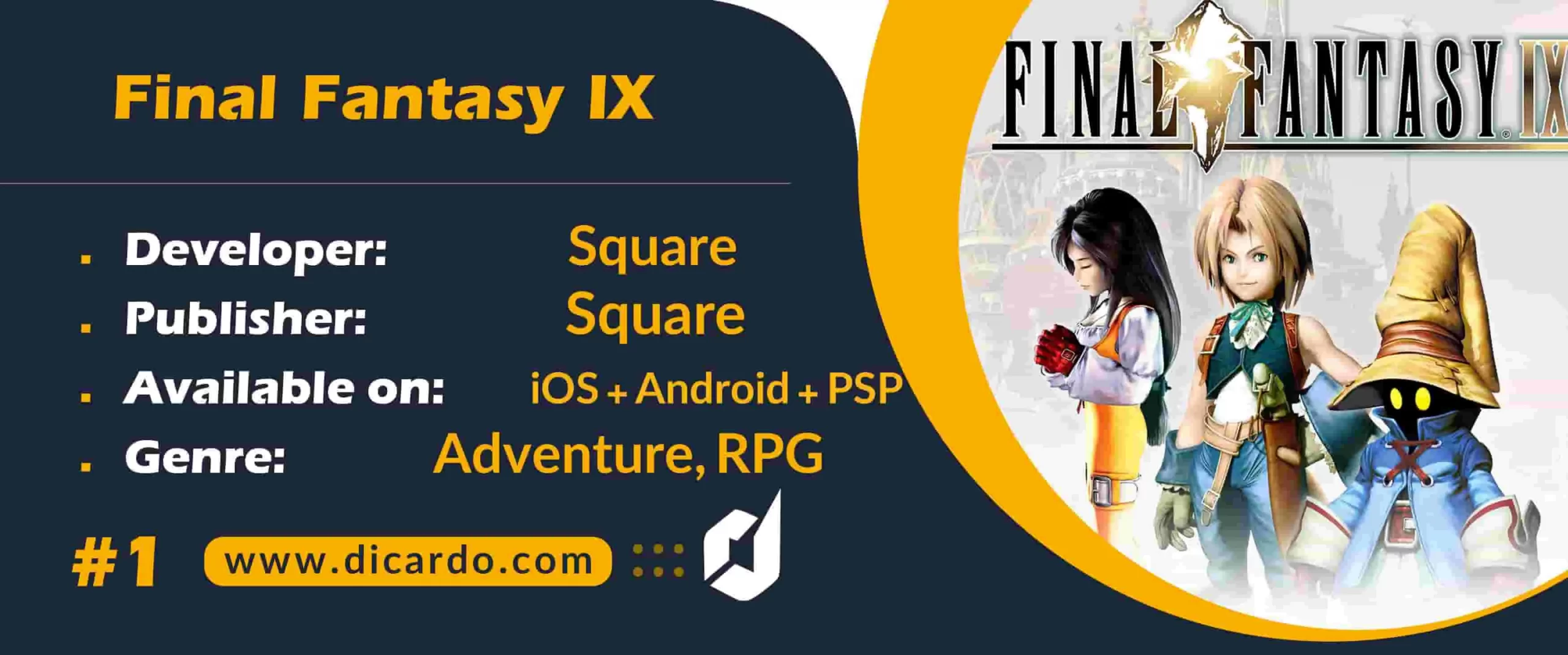#1 فینال فانتزی 9 Final Fantasy IX اولین مورد از بهترین بازیهای JRPG