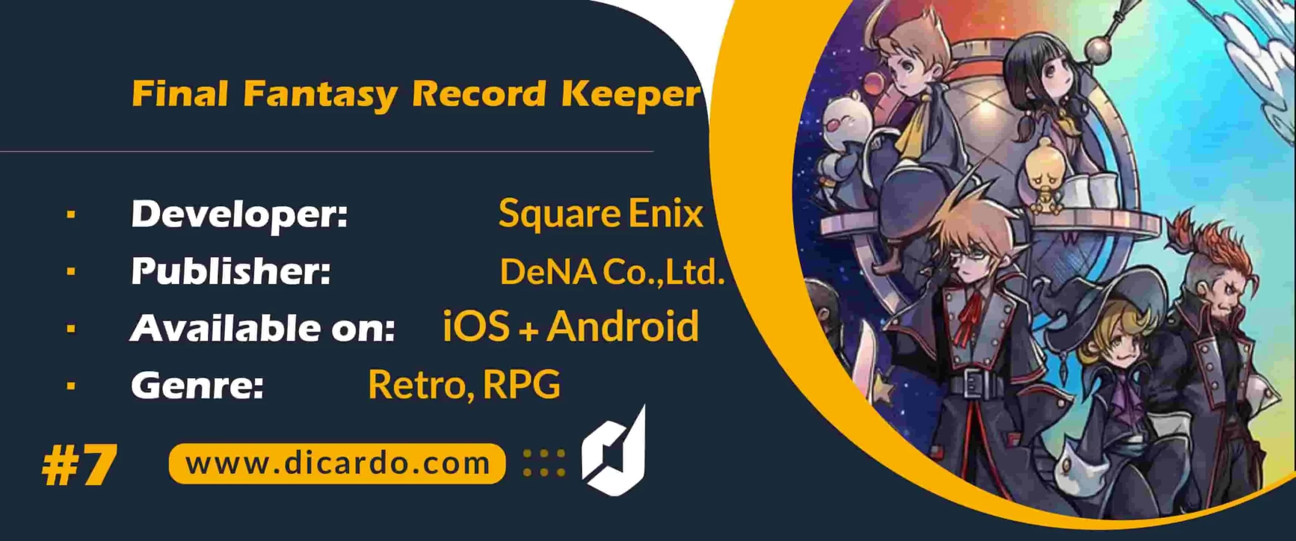 #7 فاینال فانتزی ریکورد کیپر Final Fantasy Record Keeper