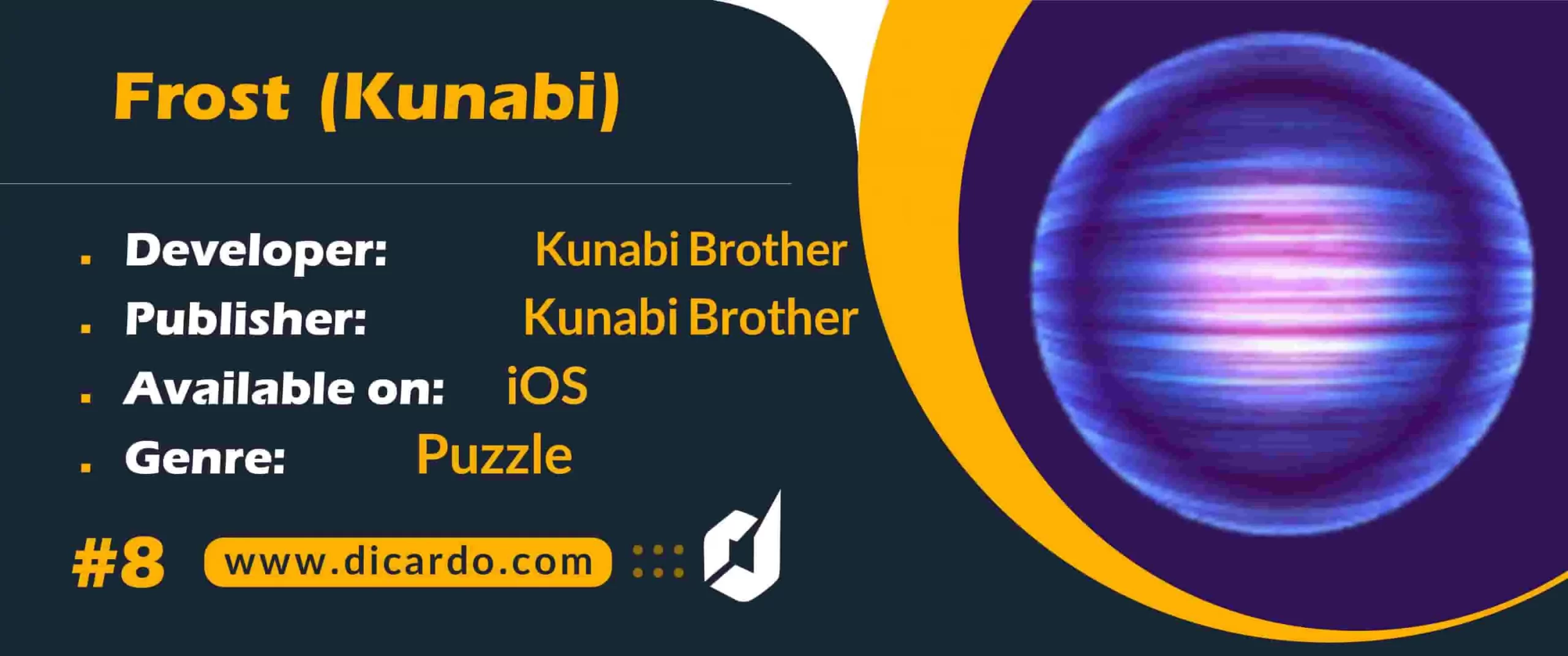 #8 فراست (کنابی) Frost (Kunabi) از بهترین بازیها برای iOS با فضای معمایی