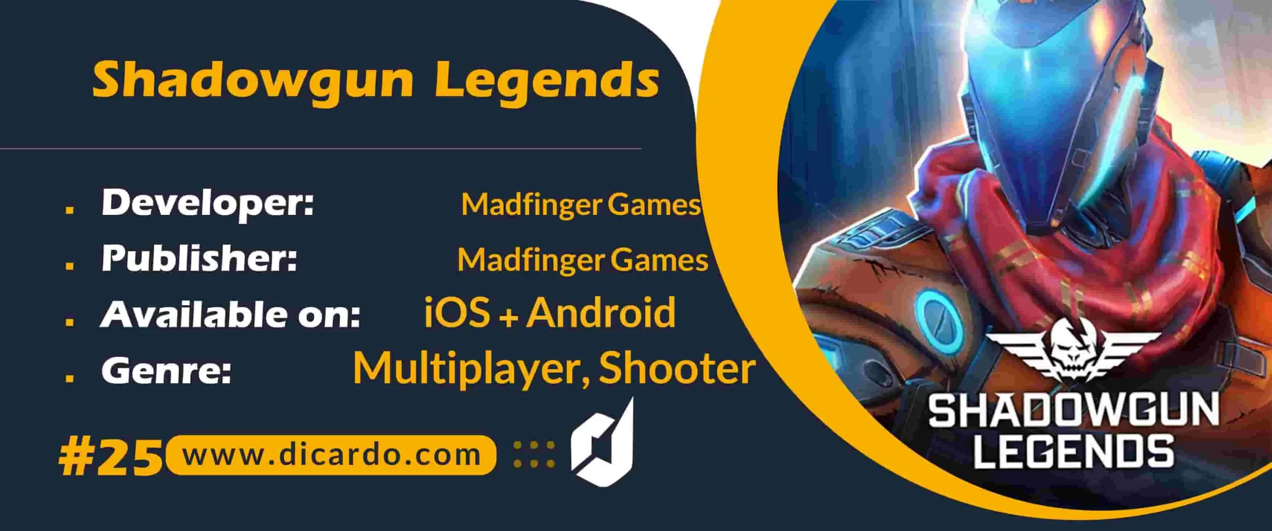 #25 شادوگان لجندز Shadowgun Legends آخرین مورد از بهترین بازیها برای iOS