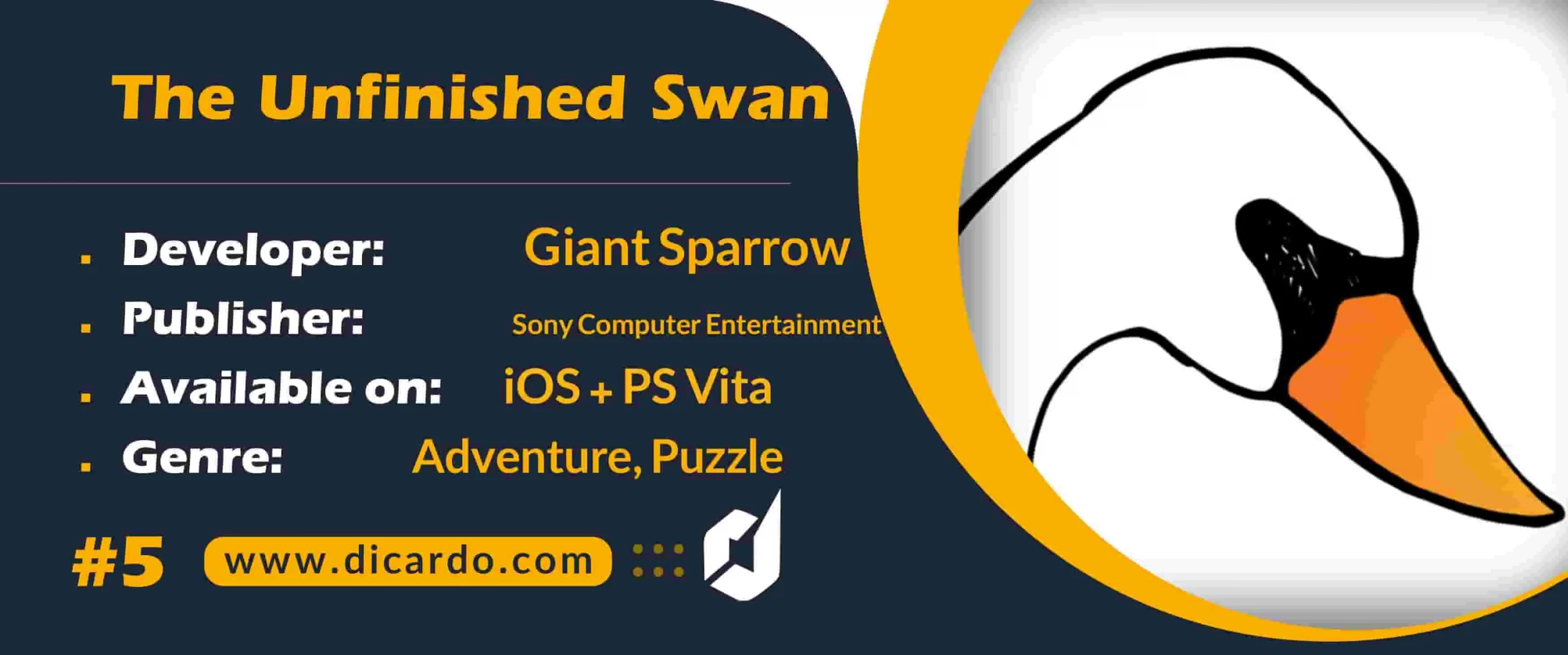 #5 دی آنفینیشد سوان The Unfinished Swan از بهترین بازیها برای iOS با سبک ماجراجویی