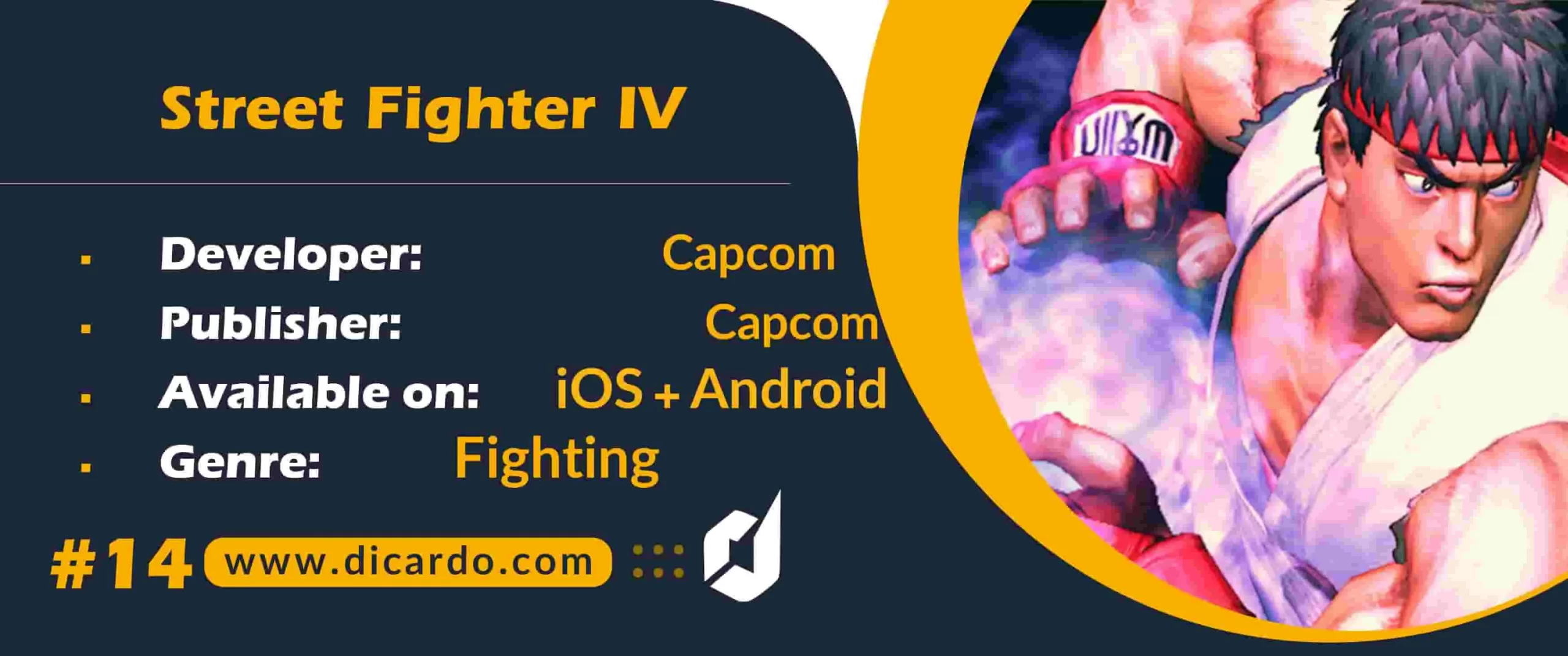 #14 استریت فایتر 4 Street Fighter IV از بهترین بازیهای جنگی با 32 مبارز منحصربه فرد