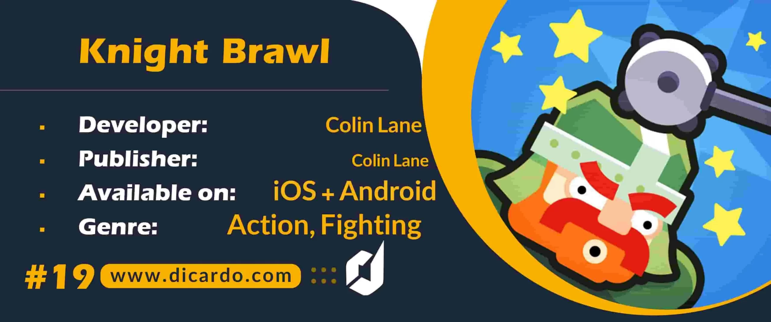 #19 نایت براول Knight Brawl از بهترین بازیهای مبارزه ای آندرویدی