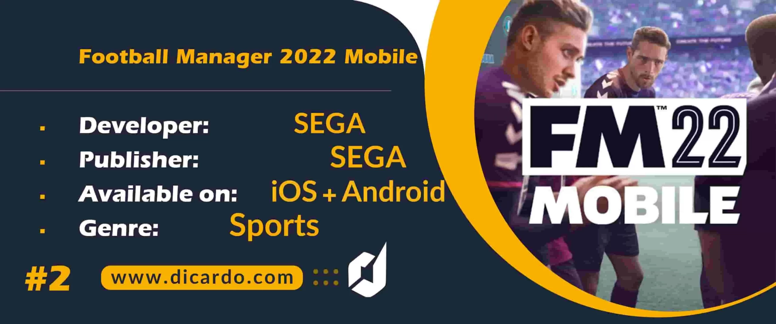 #2 فوتبال منیجر 2022 موبایل Football Manager 2022 Mobile