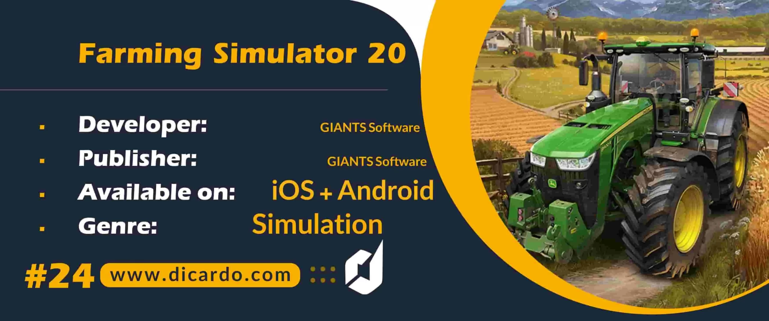 #24 فارمینگ سیمولیشر توانی Farming Simulator 20