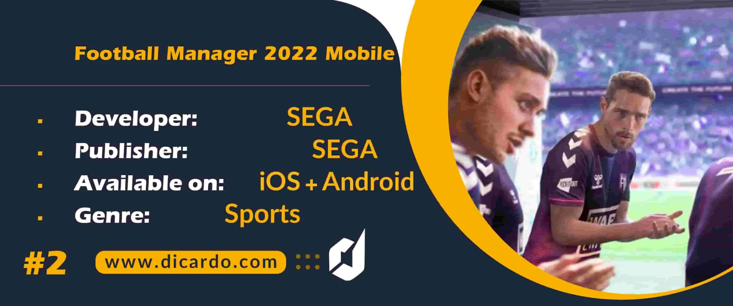 #2 فوتبال منیجر 2022 موبایل Football Manager 2022 Mobile