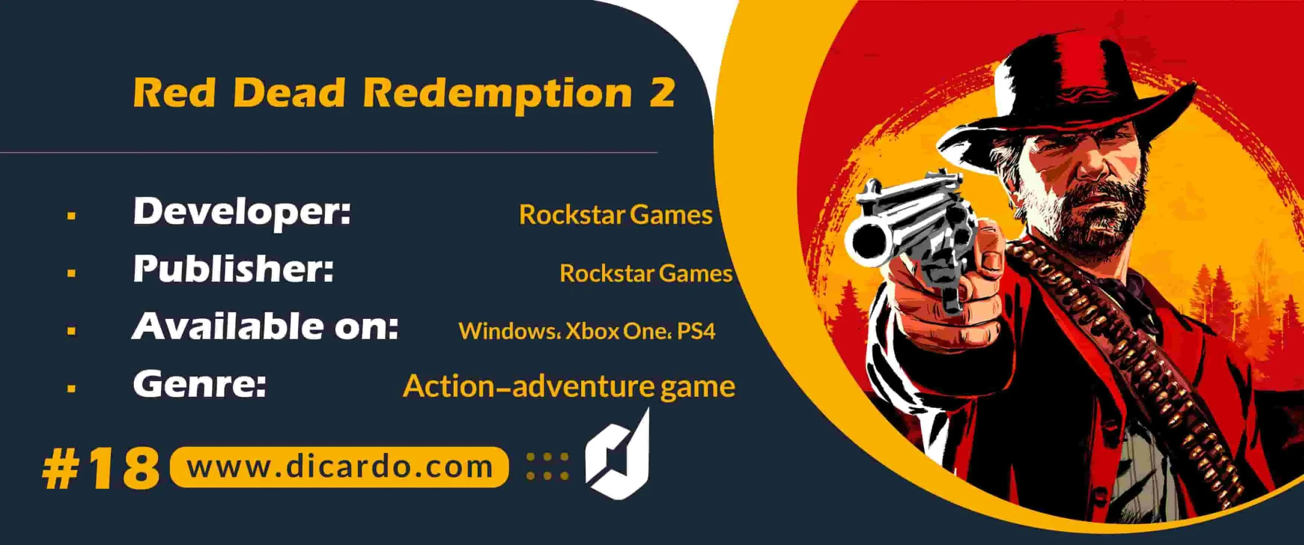 #18 رد دد ریدمشن 2 Red Dead Redemption 2