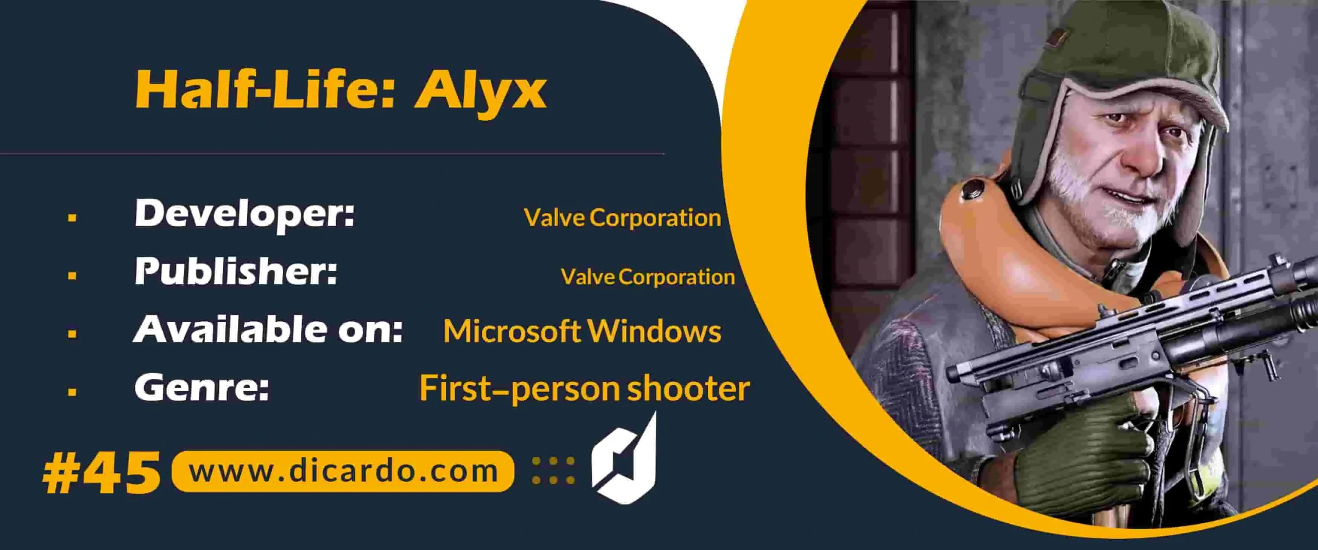 #45 هالف لایف الکس Half-Life: Alyx
