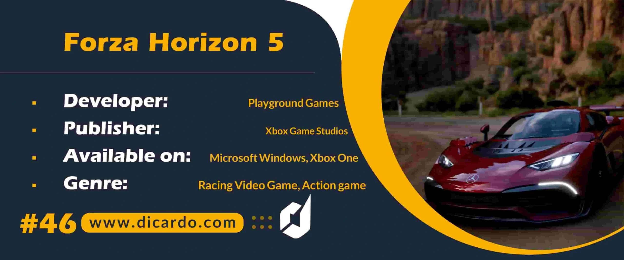 #46 فورزا هورایزن 5 Forza Horizon 5