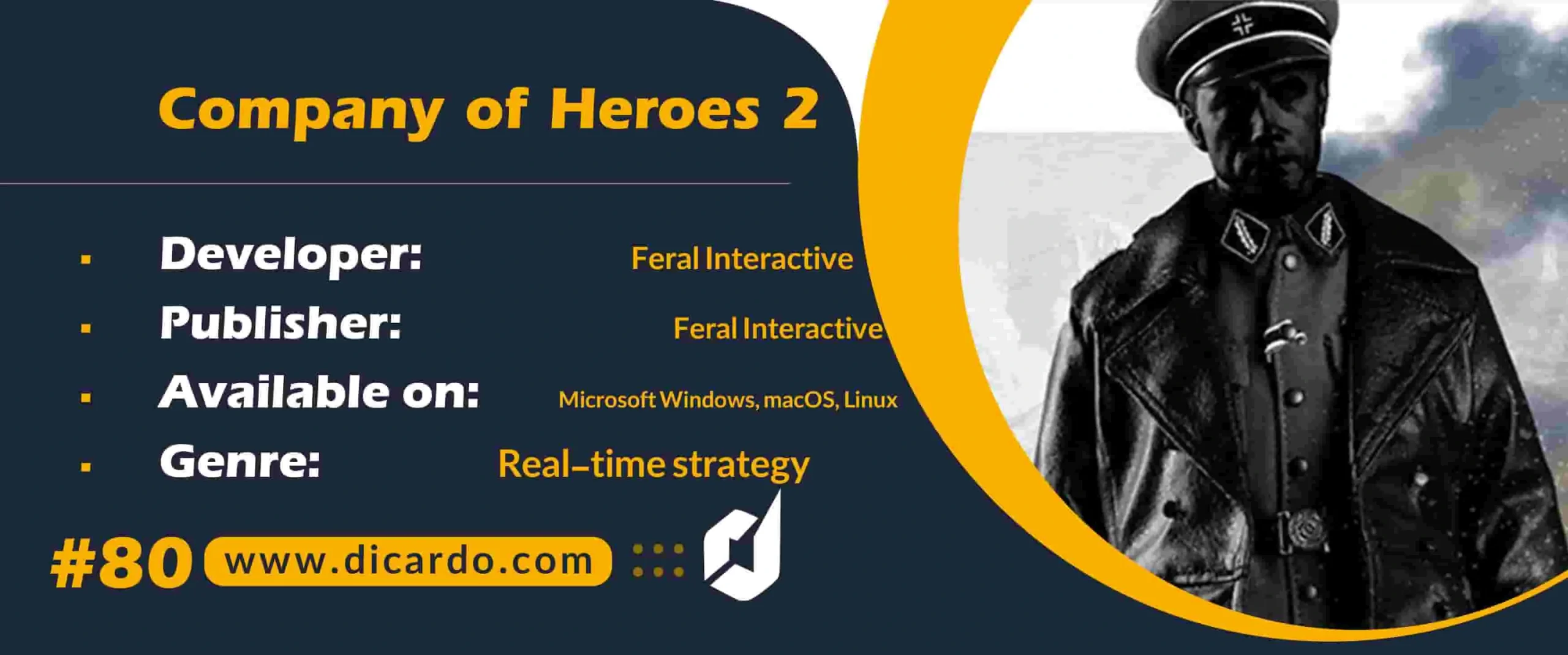 #80 کمپانی آو هیروز 2 Company of Heroes 2 از بهترین بازیهای کامپیوتری با استراتژی زمان واقعی