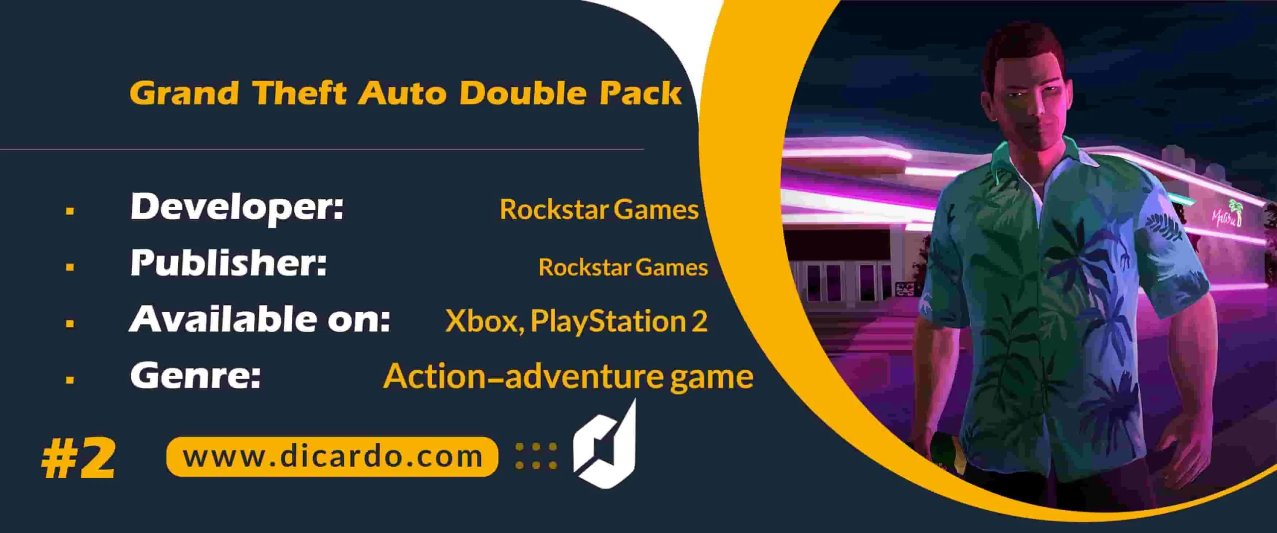 #2 گرند تفت اوتو دابل پک Grand Theft Auto Double Pack