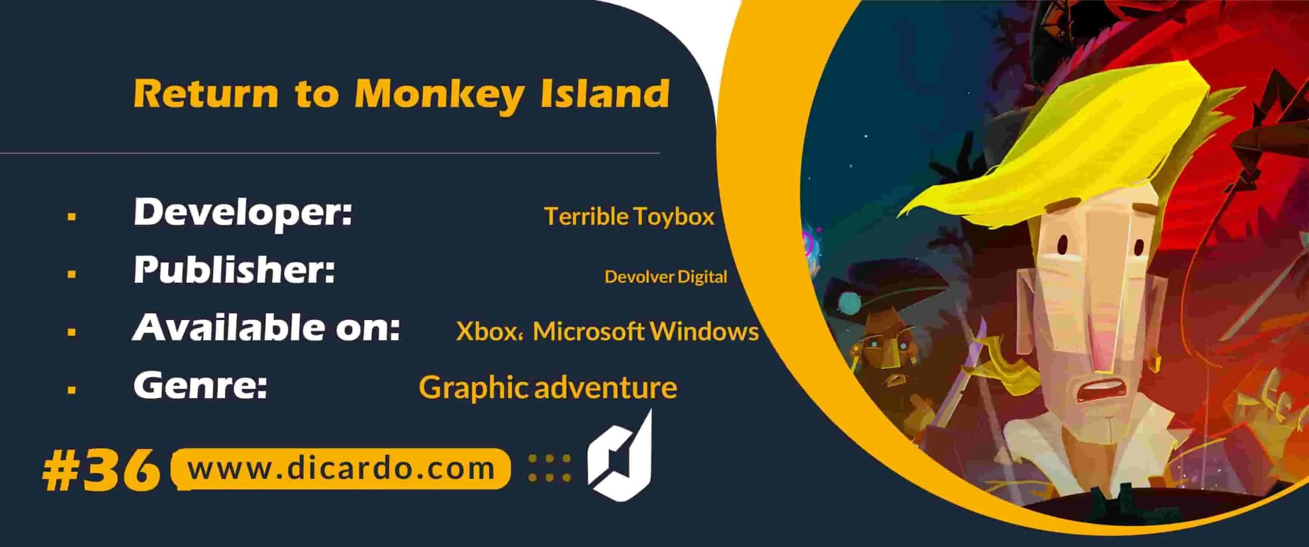 #36 ریتورن تو مانکی آیلند Return to Monkey Island
