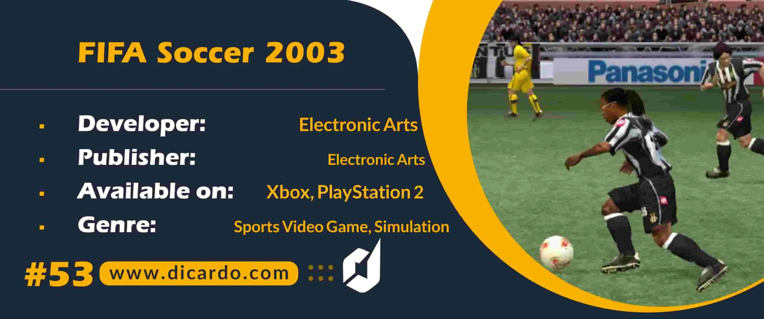 #53 فیفا ساکر 2003 FIFA Soccer 2003