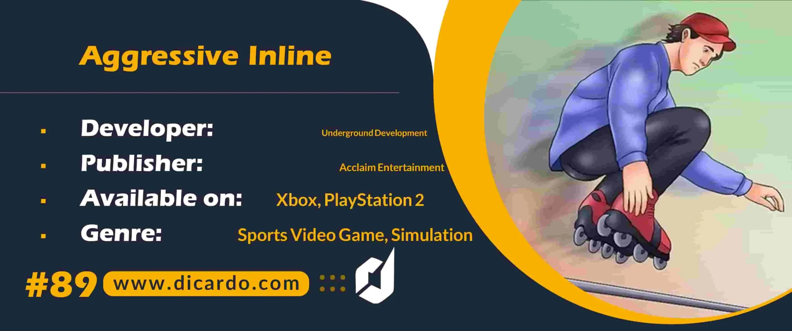 #89 اگرسیو اینلایو Aggressive Inline از بهترین بازیهای ایکس باکس ویدیوئی ورزشی