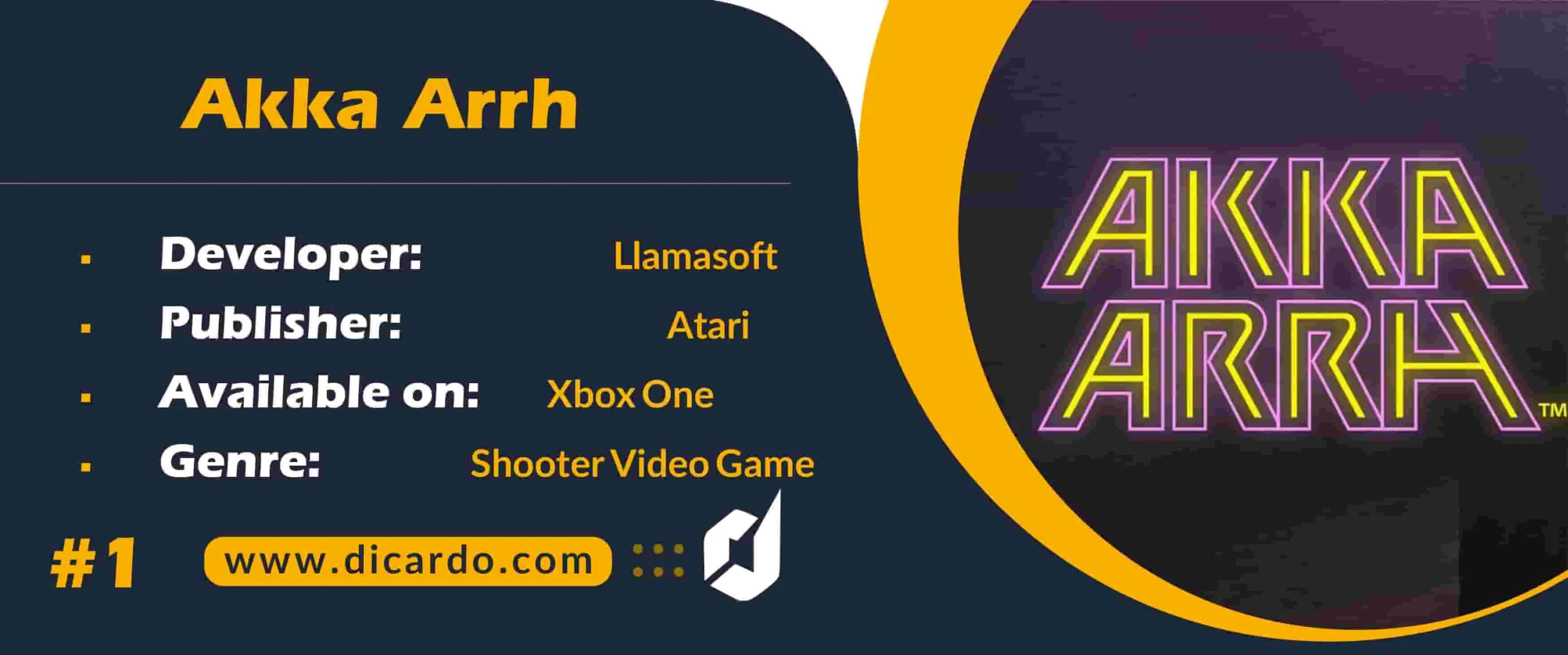 #1 آکا آرا Akka Arrh رتبه اول لیست بازیهای Xbox One سال 2023