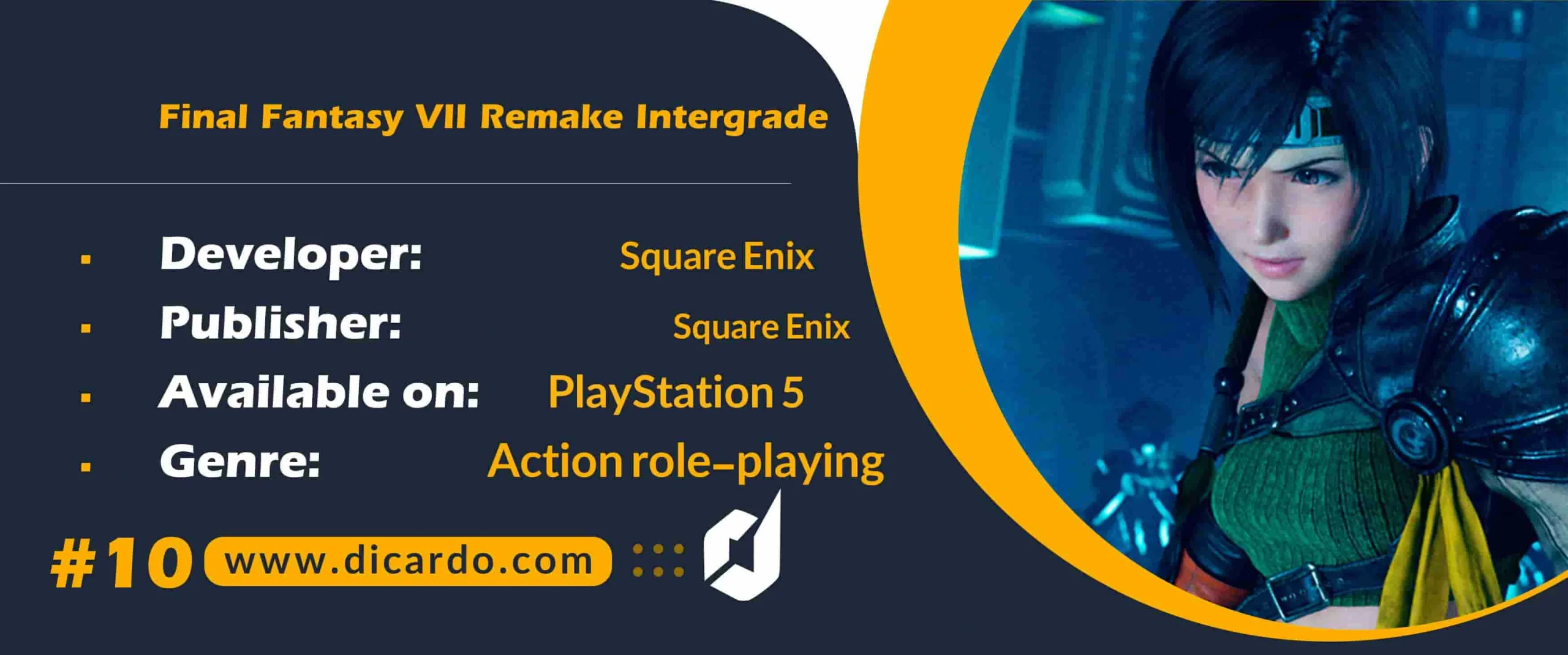 #10 فاینال فانتزی 7 ریمیک اینترگرید Final Fantasy VII Remake Intergrade