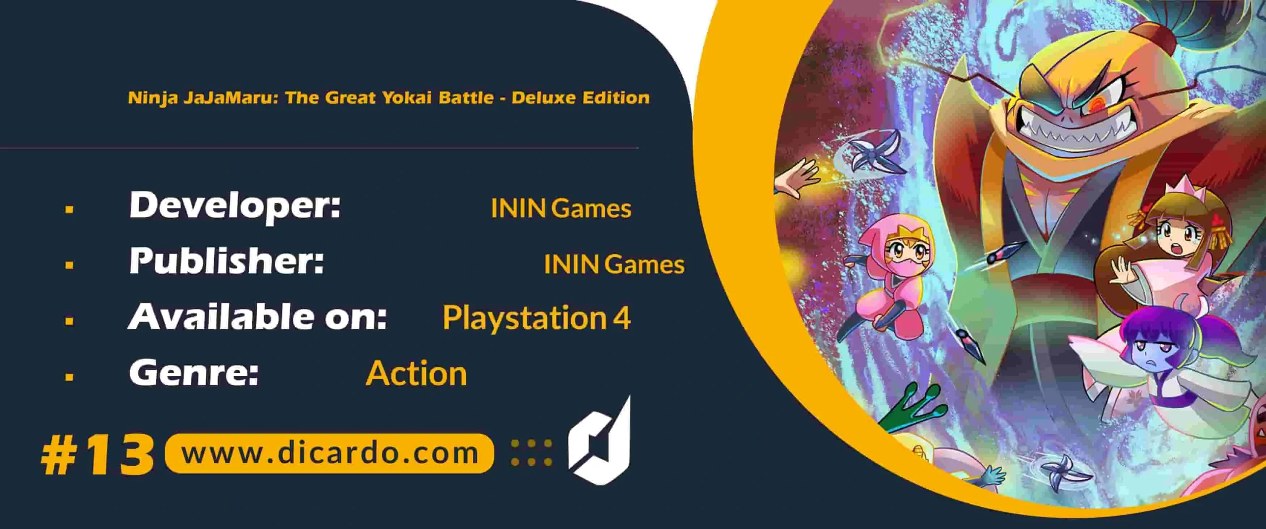 #13 Ninja JaJaMaru: The Great Yokai Battle - Deluxe Edition