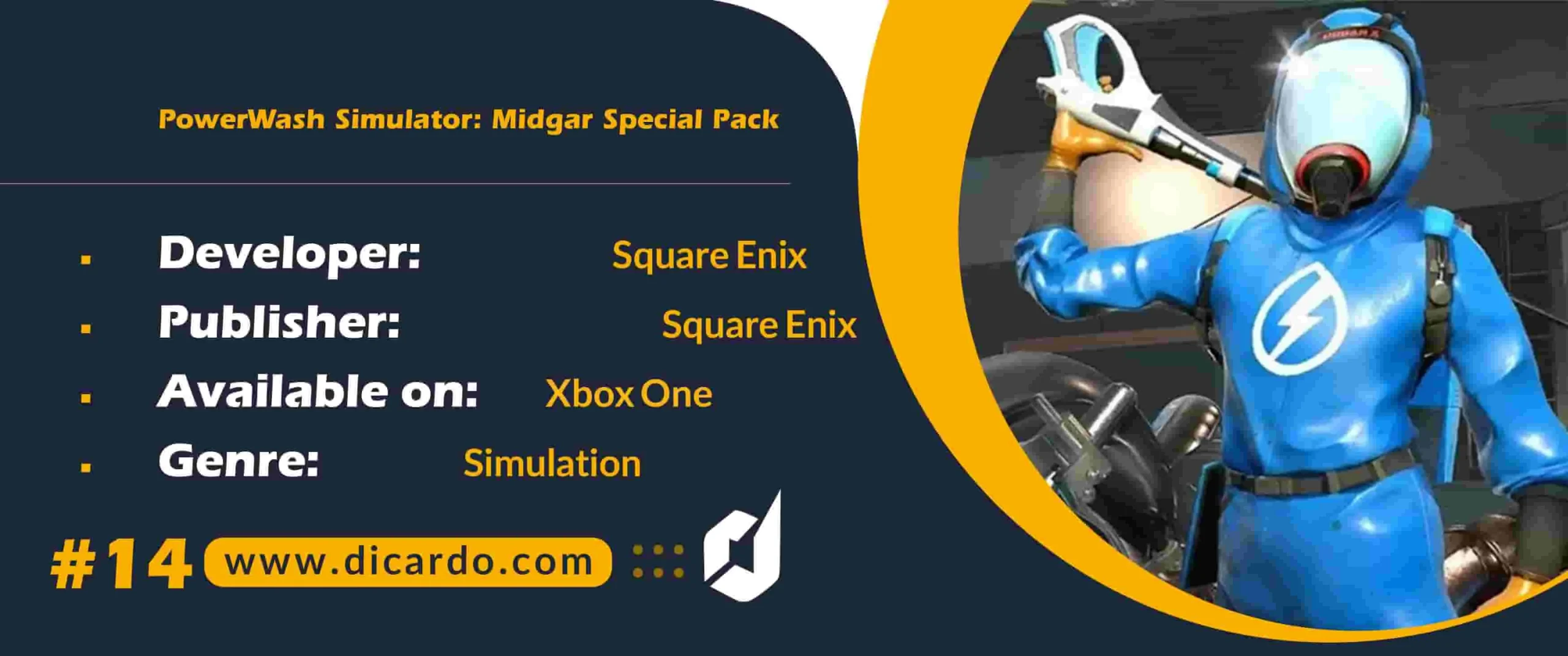 #14 پاور واش سیمولیشر میدگار اسپیشال پک PowerWash Simulator: Midgar Special Pack
